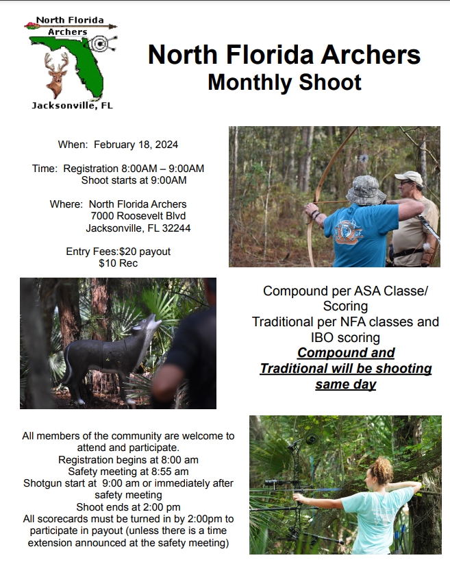 North Florida Archers Jacksonville Florida Archery