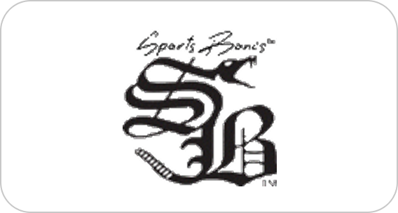 Snake entwined with letters SB logo