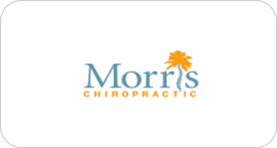 Chiropractic logo featuring a palm tree