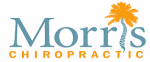 Morris Chiropractic logo with palm tree