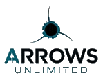 Company logo with target
